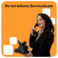 Ibadete am Telefon. Ihr tel-inform Serviceteam