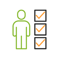 Icons-Mitarbeiterzufriedenheit